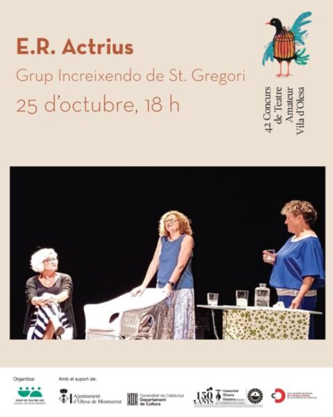La Bustia cartell ER Actrius