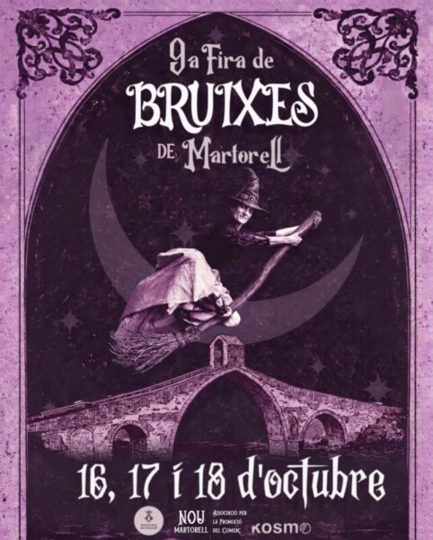 La Bustia cartell Fira de Bruixes Martorell