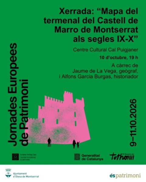 La Bustia cartell Jornades Patrimoni Olesa