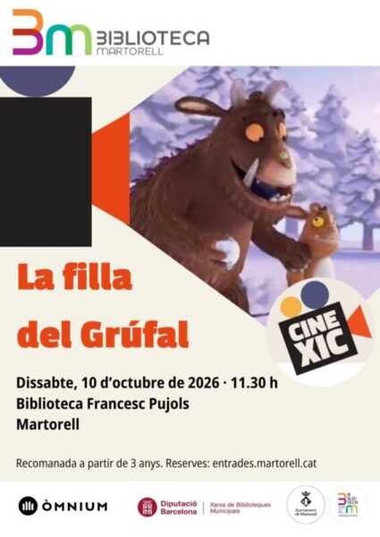 La Bustia cartell La filla del Grufal Martorell