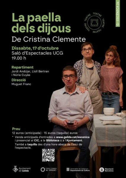 La Bustia cartell La paella dels dijous