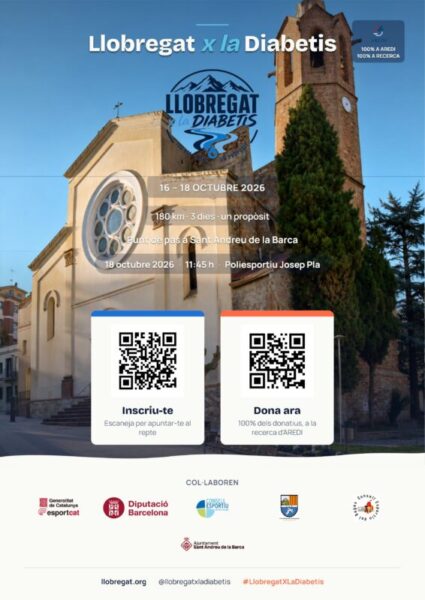 La Bustia cartell Llobregat x la Diabetis Sant Andreu 1