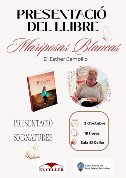 La Bustia cartell Mariposas blancas