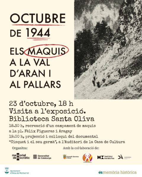 La Bustia cartell Octubre de 1944