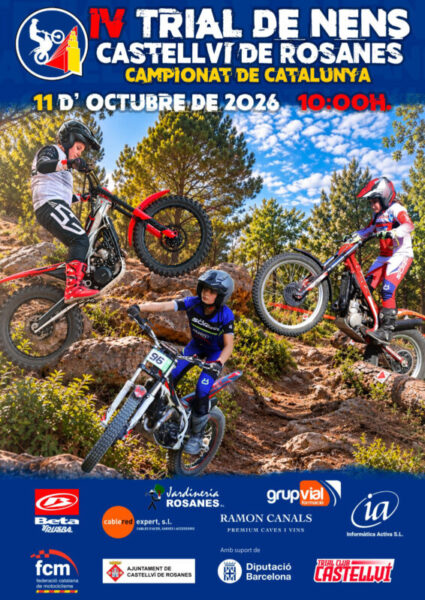 La Bustia cartell Trial nens Castellvi