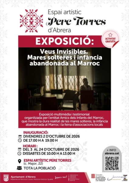 La Bustia cartell exposicio Veus invisibles