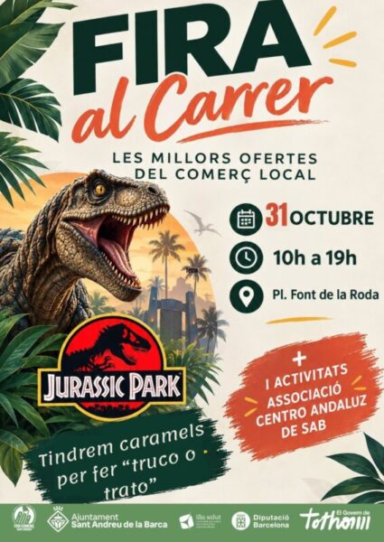 La Bustia cartell fira al carrer Sant Andreu