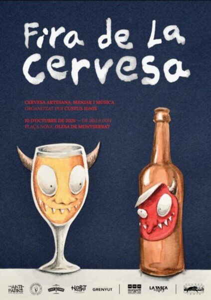 La Bustia cartell fira cervesa Olesa