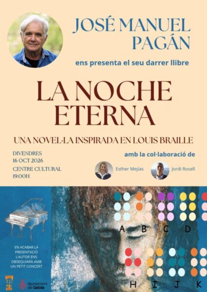 La Bustia cartell llibre La noche eterna
