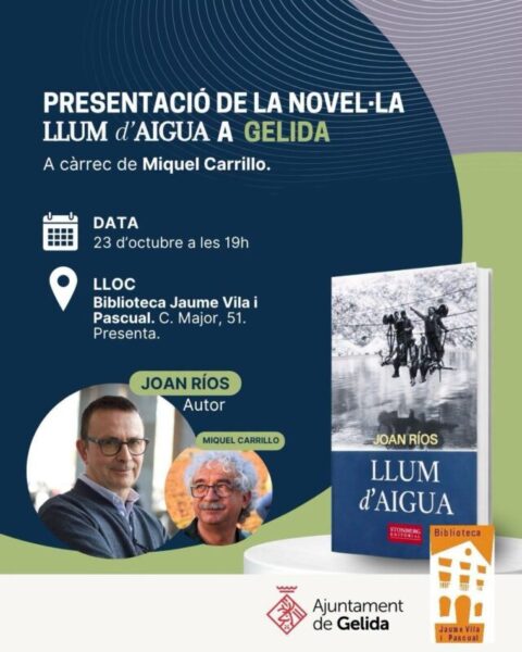 La Bustia cartell presentacio llibre Joan Rios