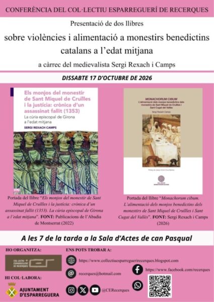 La Bustia cartell presentacio llibres Esparreguera