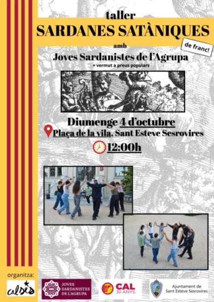 La Bustia cartell sardanes sataniques