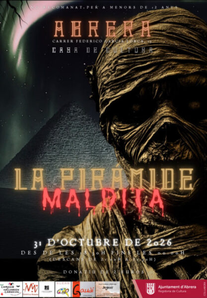 La Bustia cartells Halloween Abrera 2