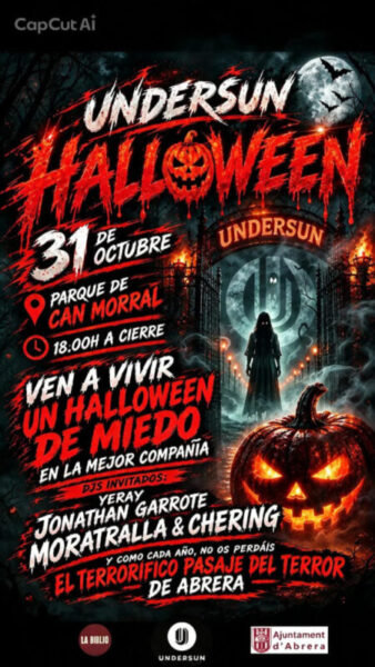 La Bustia cartells Halloween Abrera 4