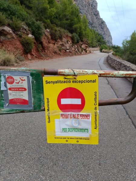 La Bustia despreniment Coves Montserrat 2