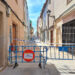 La Bustia carrer Hospital tallat per esfondrament Esparreguera