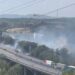 La Bustia incendi camio i vegetacio costat AP7 19 agost 2026 Gelida