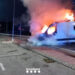 La Bustia furgoneta cremada Martorell