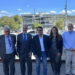 La Bustia vista obres aparcament FGC Martorell
